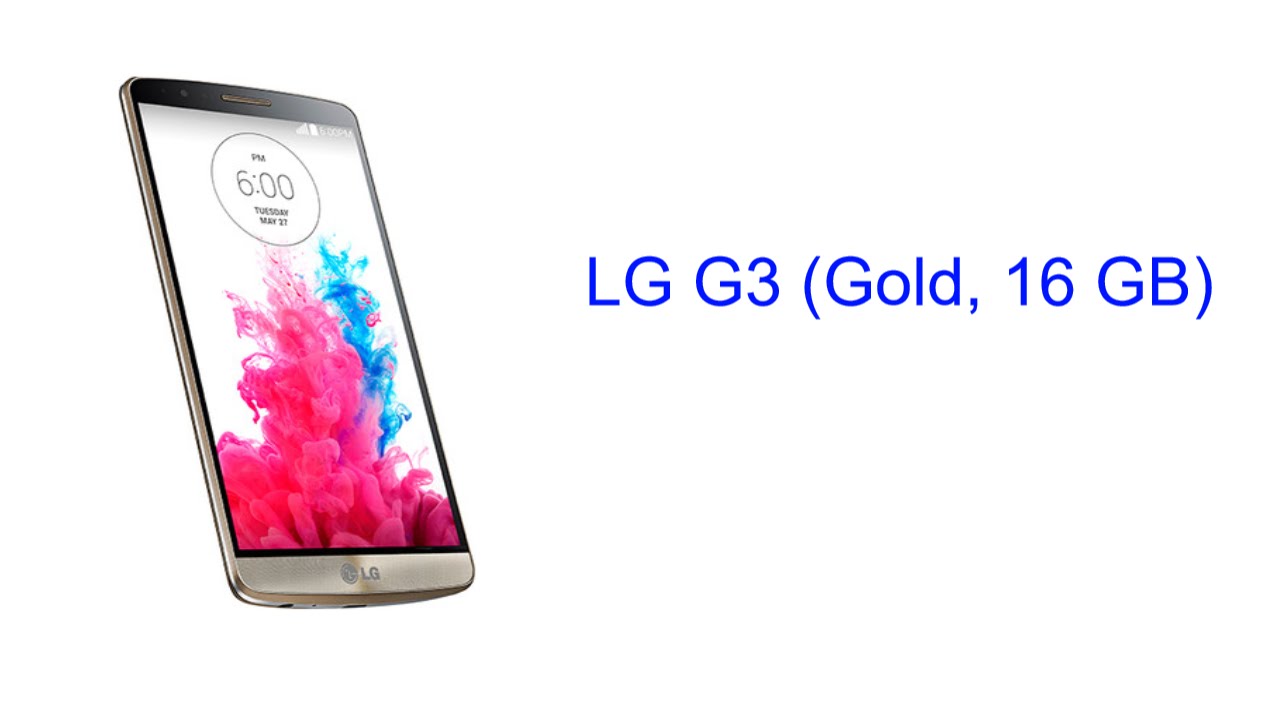 LG G3 Gold, 16 GB specification