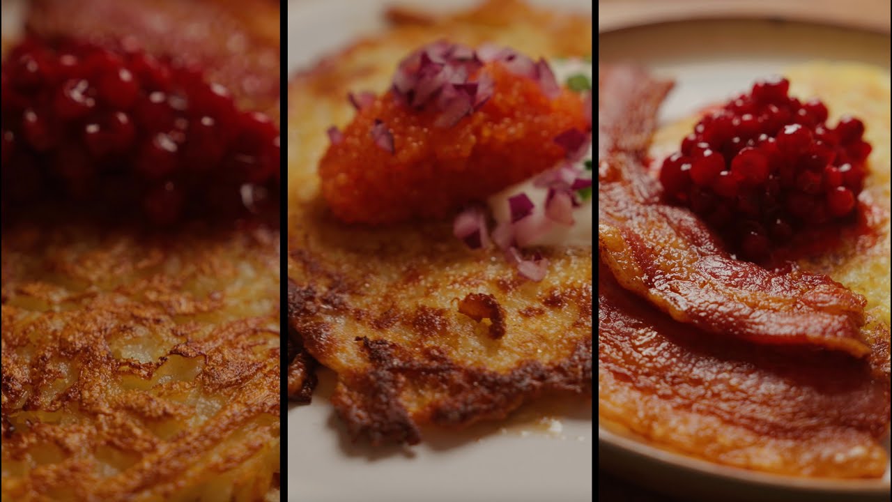 02.  Swedish cuisine - Potato Pancakes