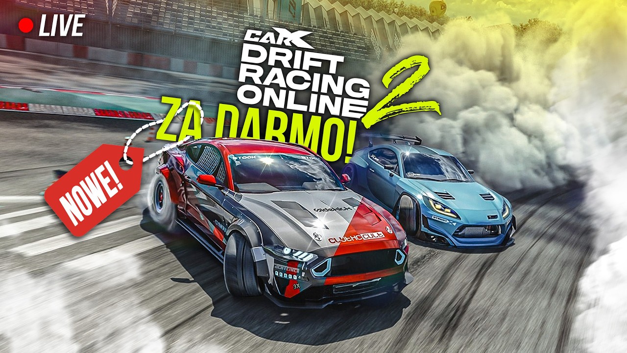 🔴CarX Drift Racing Online 2 - UPALANIE Z WIDZAMI W DARMOWEJ GRZE! 😎🔥