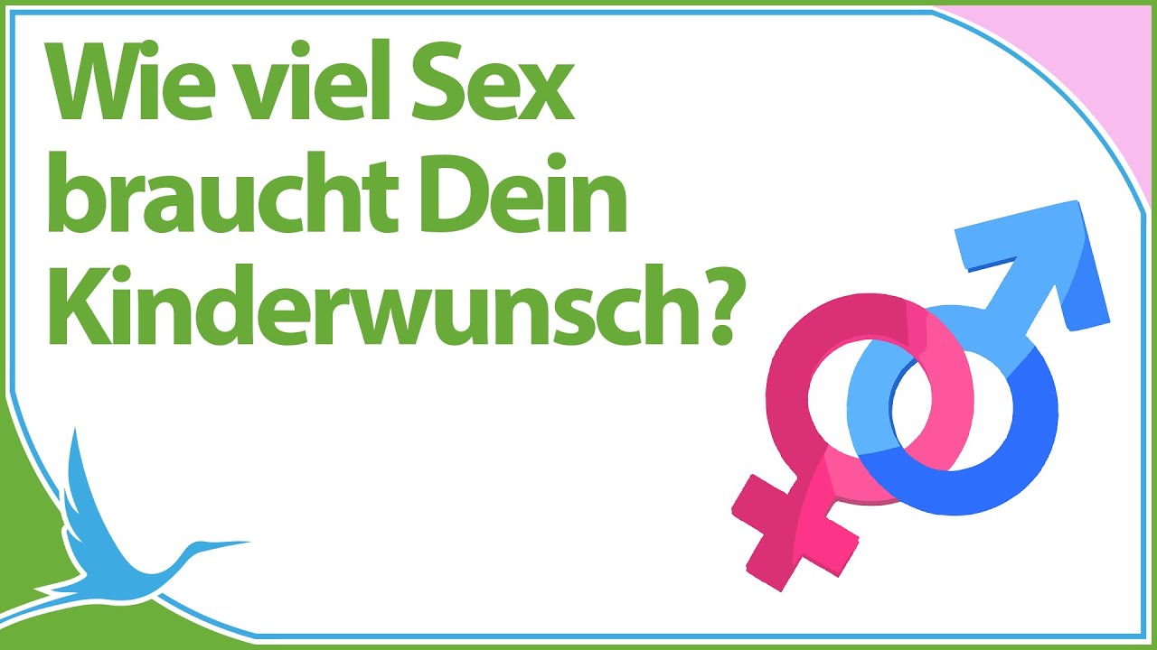 Wie viel Sex braucht Dein Kinderwunsch? 🍆 Tipps um schneller schwanger zu werden (Heidi Gößlinghoff)