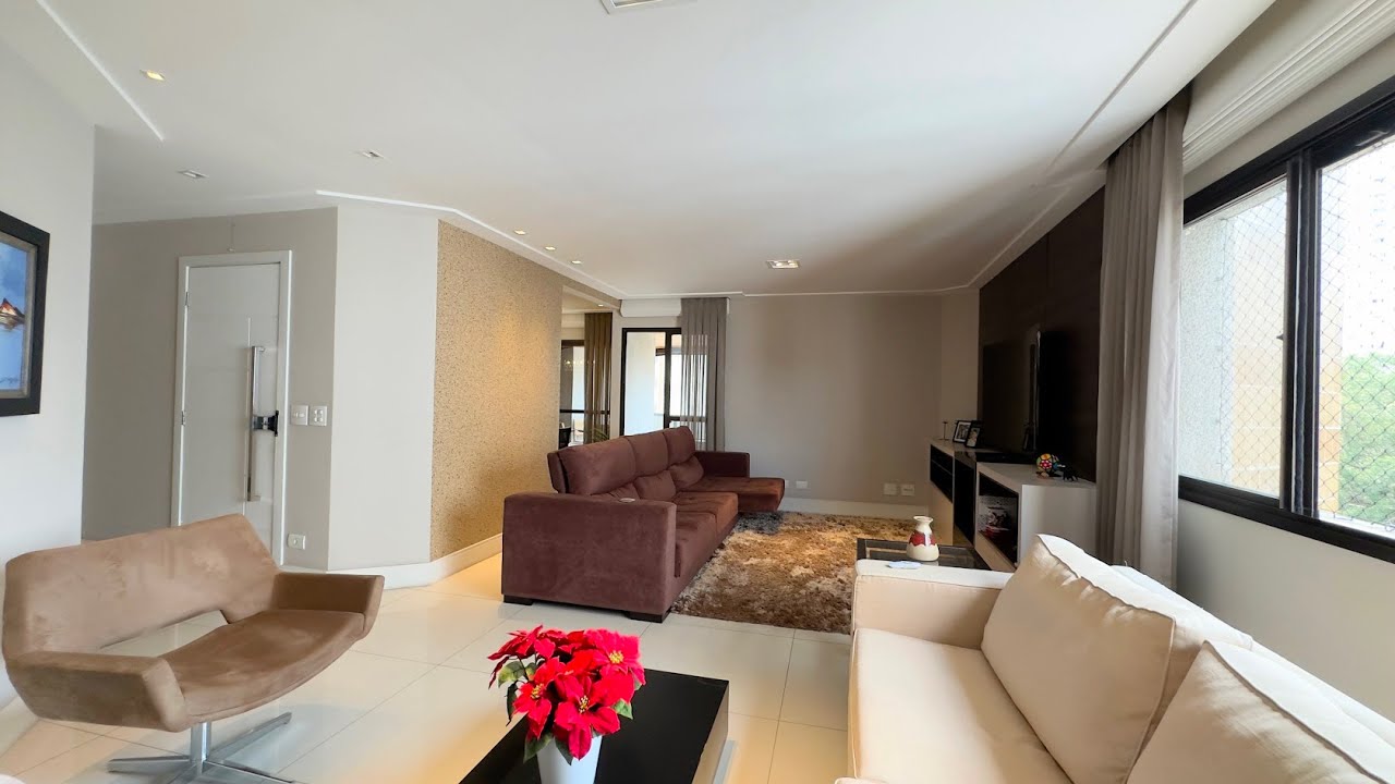 Apartamento à venda na Av. Pe. Antonio José dos Santos com 173m² | 3 quartos e 2 vagas de garagem.