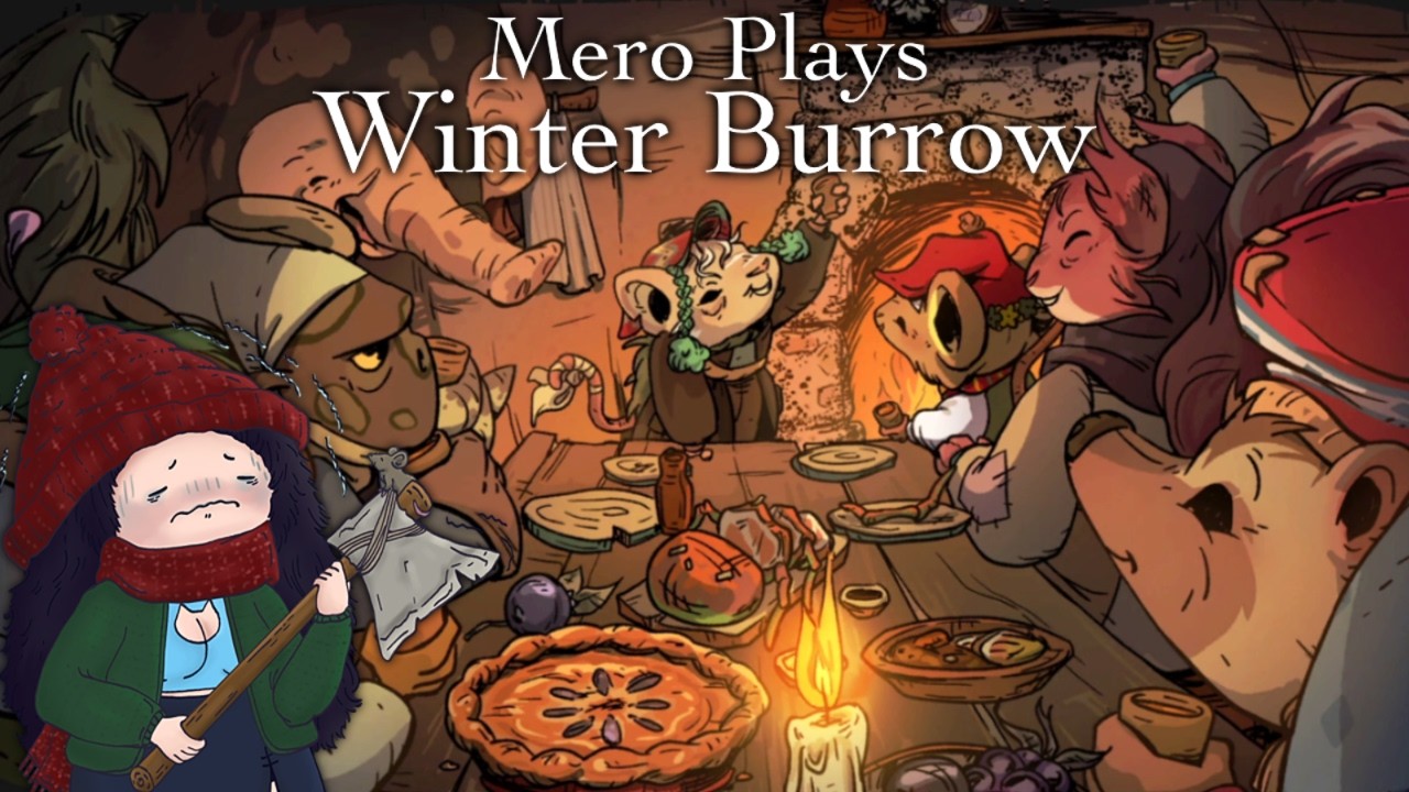Winter Burrow - Rebuilding Aunties House and Hosting a Feast! The End of the Main Story