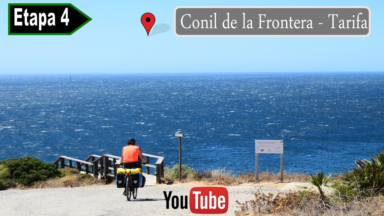 Etapa 4 TransAndalus completa en bicicleta con alforjas Conil (Cádiz) -  Tarifa (Cádiz)