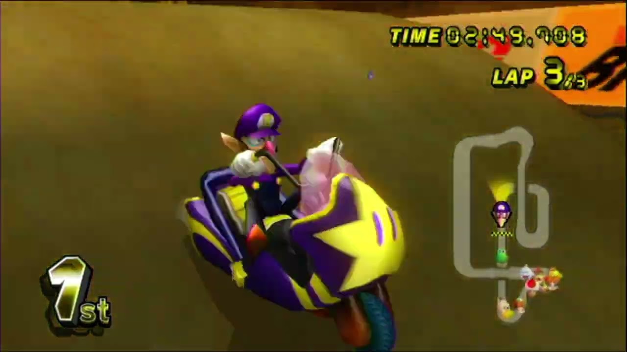 Mario Kart Wii - Waluigi, Shooting Star