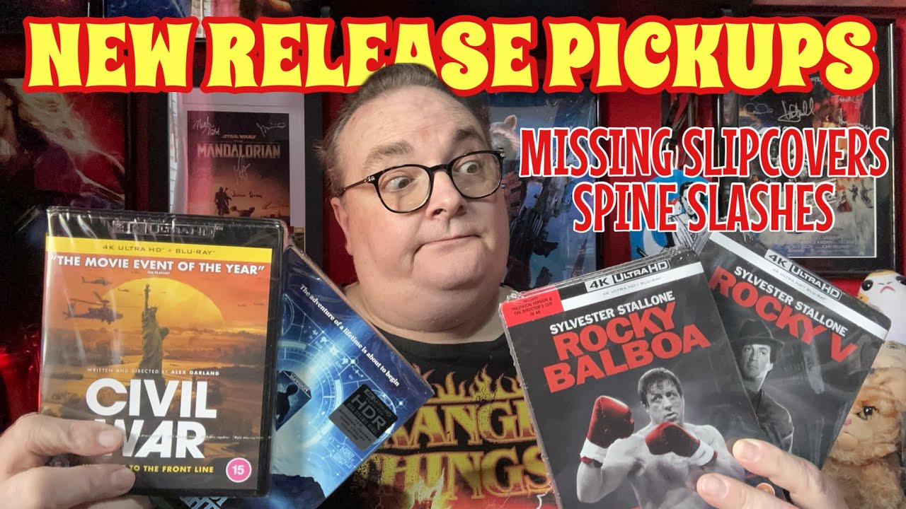 New Release Pickups - Missing Slipcovers + Spine Slashes!