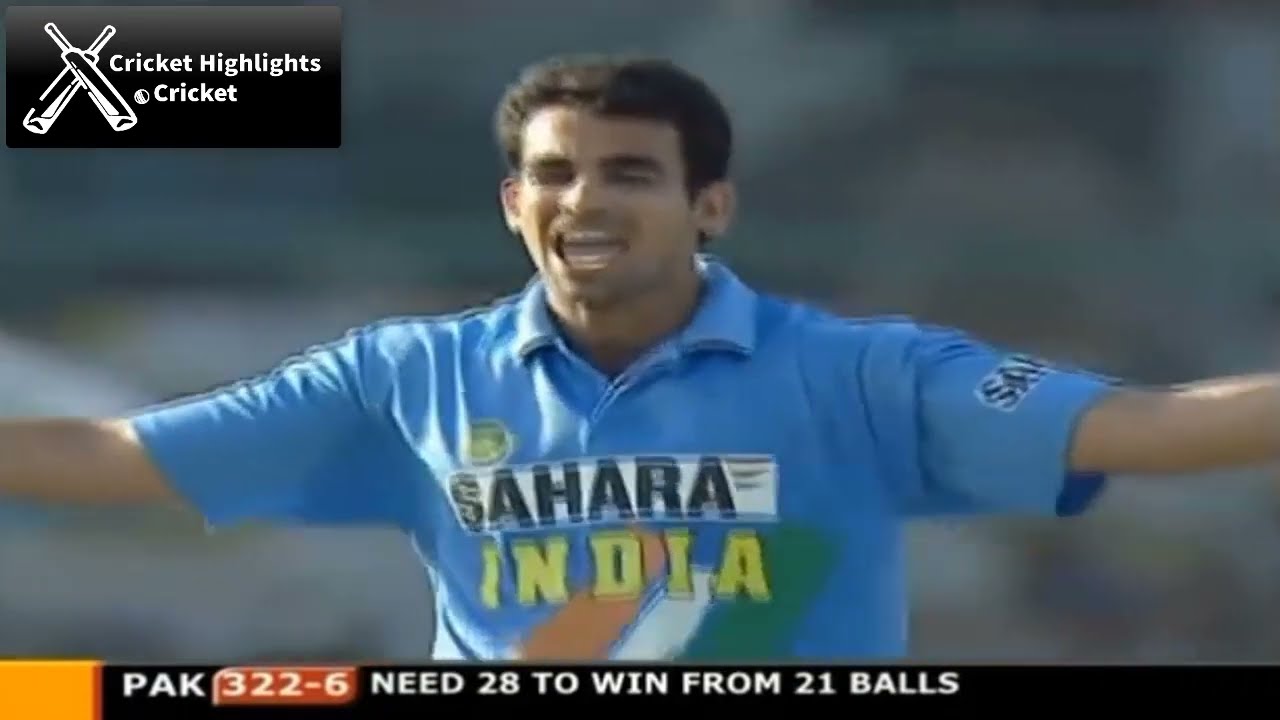 India vs Pakistan 1st ODI Match Samsung Cup 2004 Karachi - Cricket Highlights