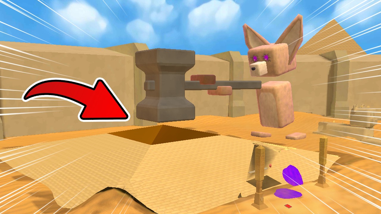 Fennec Raksasa Hancurkan Piramida! - Super Bear Adventure