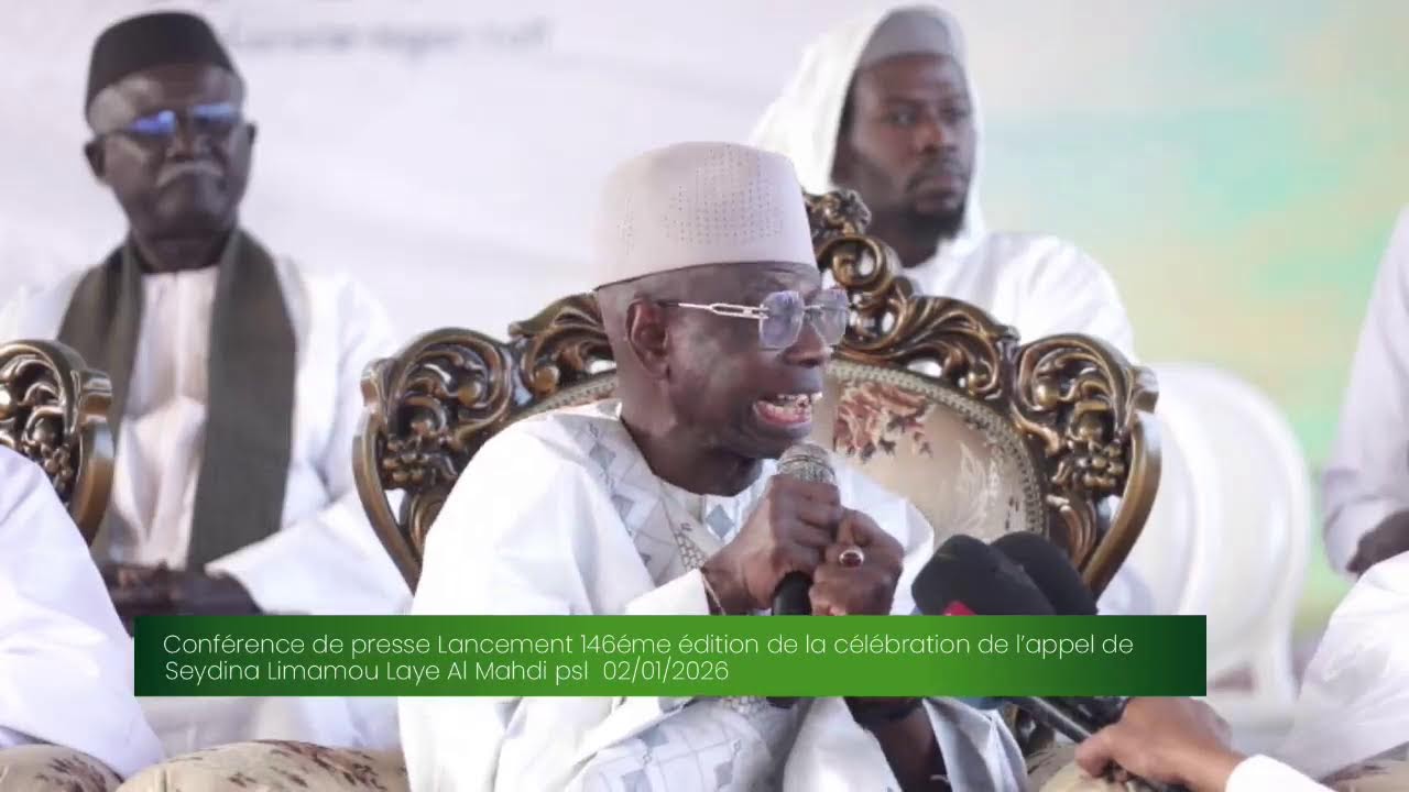 DIRECT:LANCEMENT 146e edition  l'appel de seydina limamou lahi al mahdi