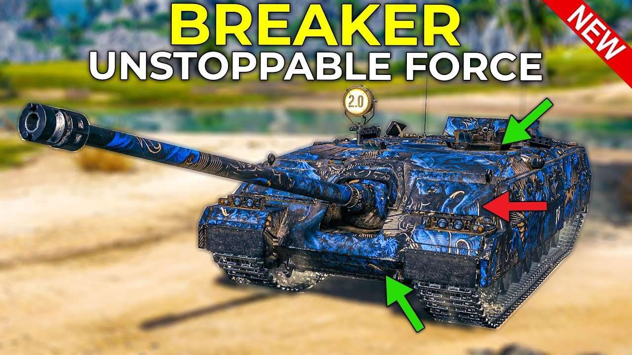 New Tier 11 BREAKER Gameplay and Tank Review | World of Tanks 2.0