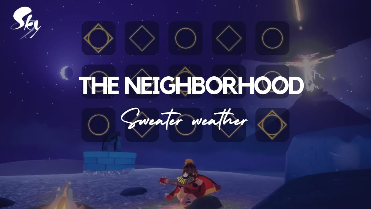 sweater Weather - The Neighbourhood : sky music sheet [ sky : children of the light ]
