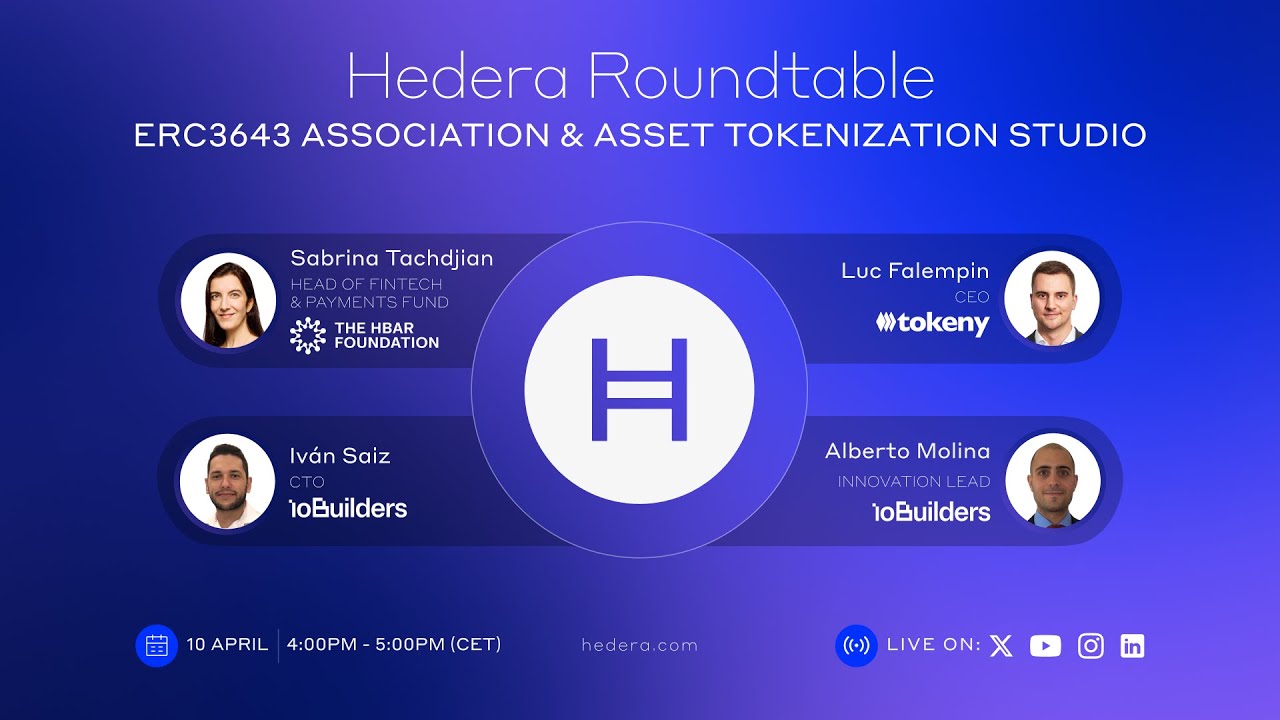 General Community Call: THF, ERC3643, Asset Tokenization Studio |