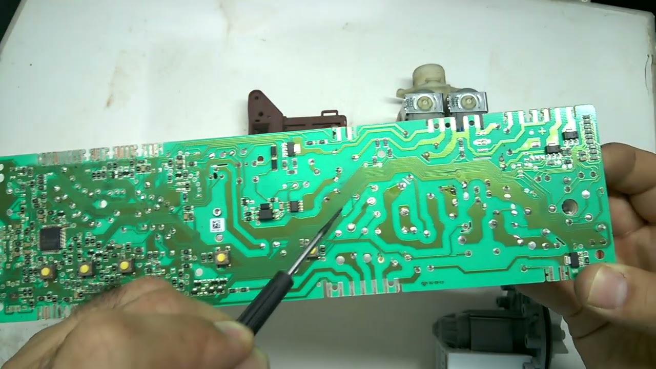 Reparación de placa electrónica lavarropas drean blue. Te muestro en detalle y paso a paso