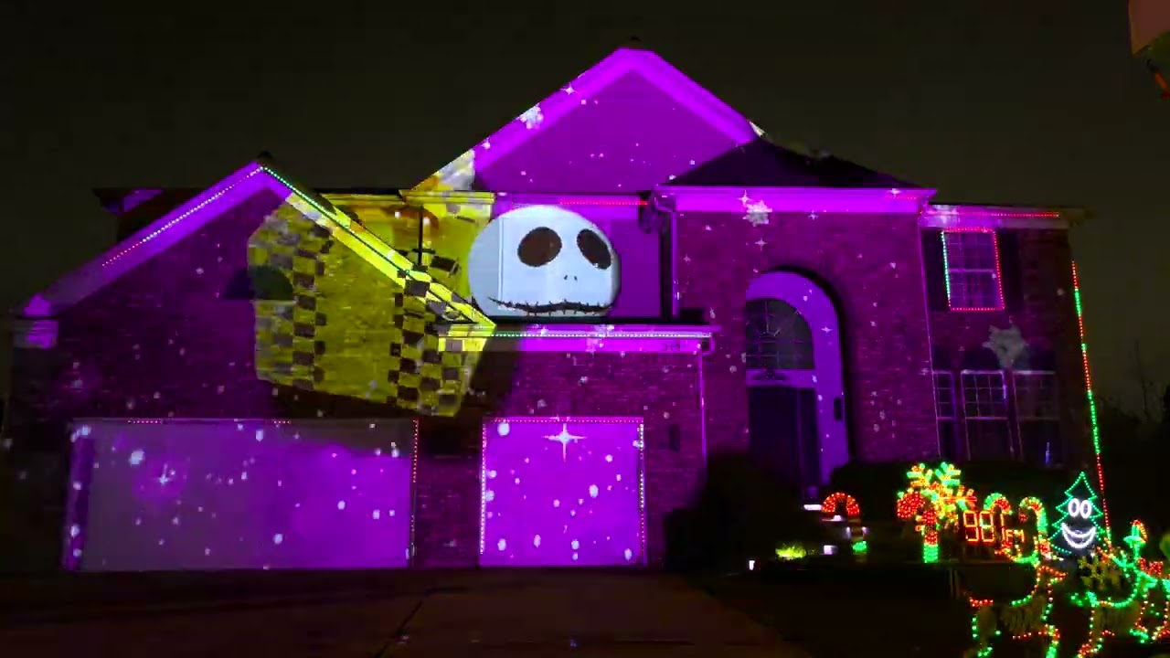 Skellington Manor of Sterling Oaks - Christmas 2023 - What's This