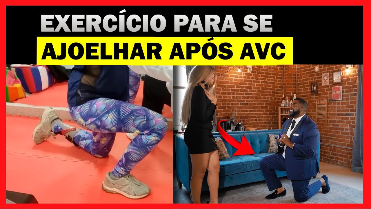 EXERCÍCIO PARA SE AJOELHAR MELHOR APÓS AVC, FICAR DE JOELHOS DEPOIS DO AVC