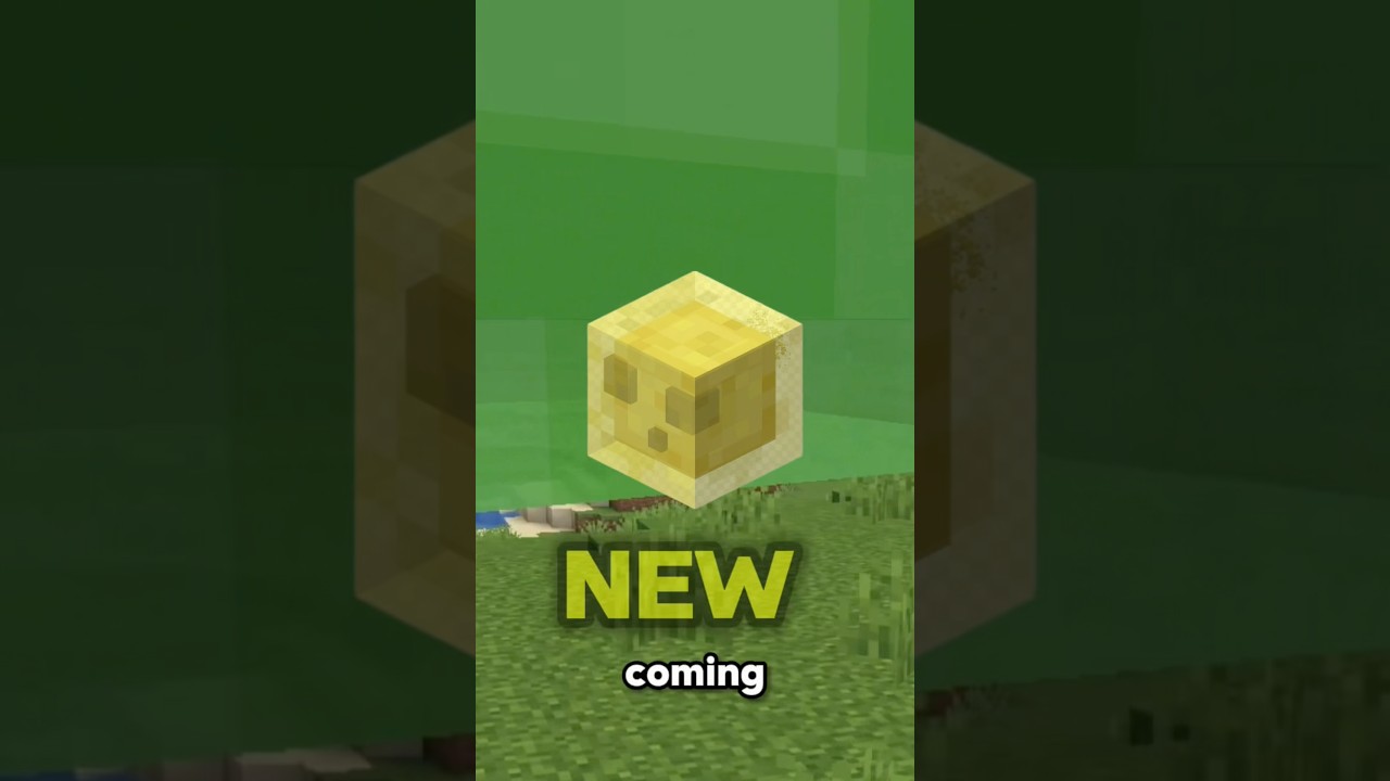 NEW SLIME IS COMING TO MINECRAFT