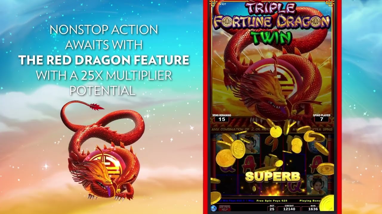 Triple Fortune Dragon™ Twin - Washington CDS