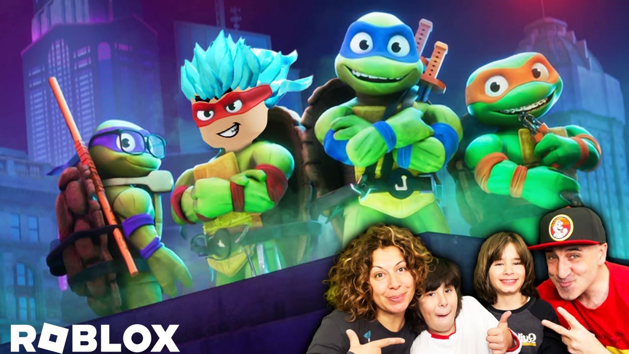Somos las TORTUGAS NINJA y limpiamos la ciudad!!