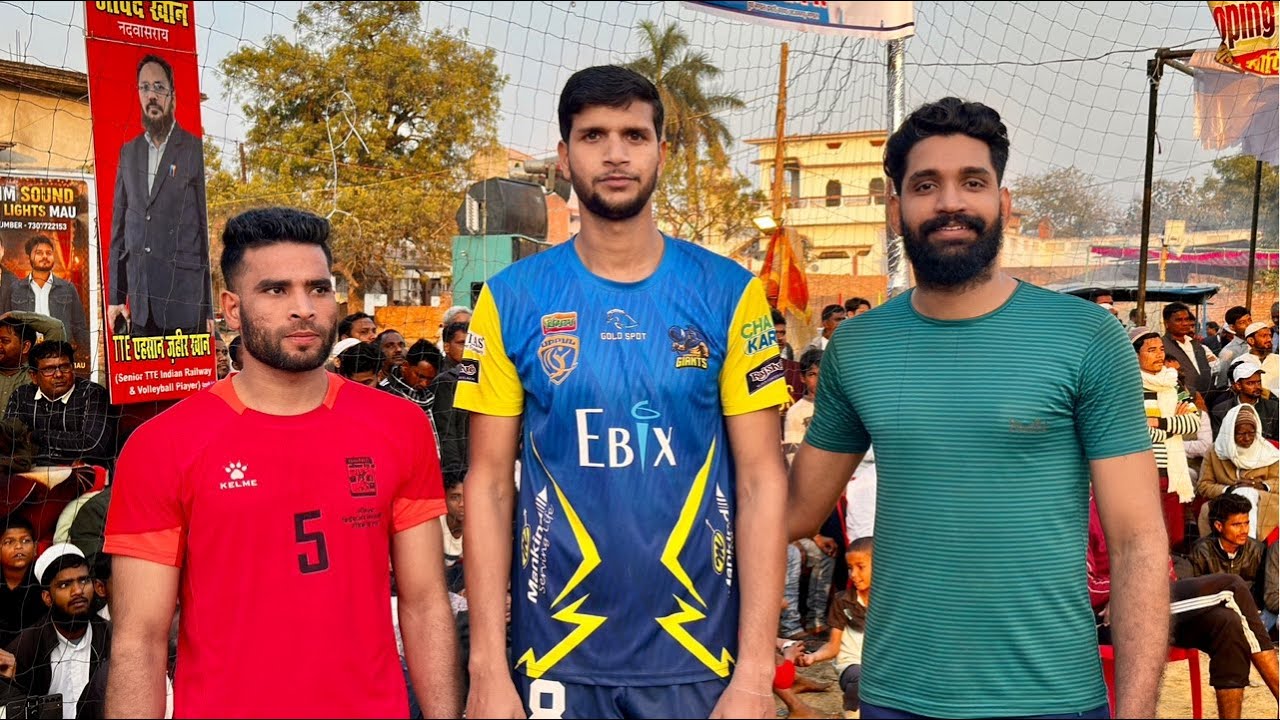 Ab computer sharjah🆚deoria🚨Nadwa saray All India Volleyball Tornament