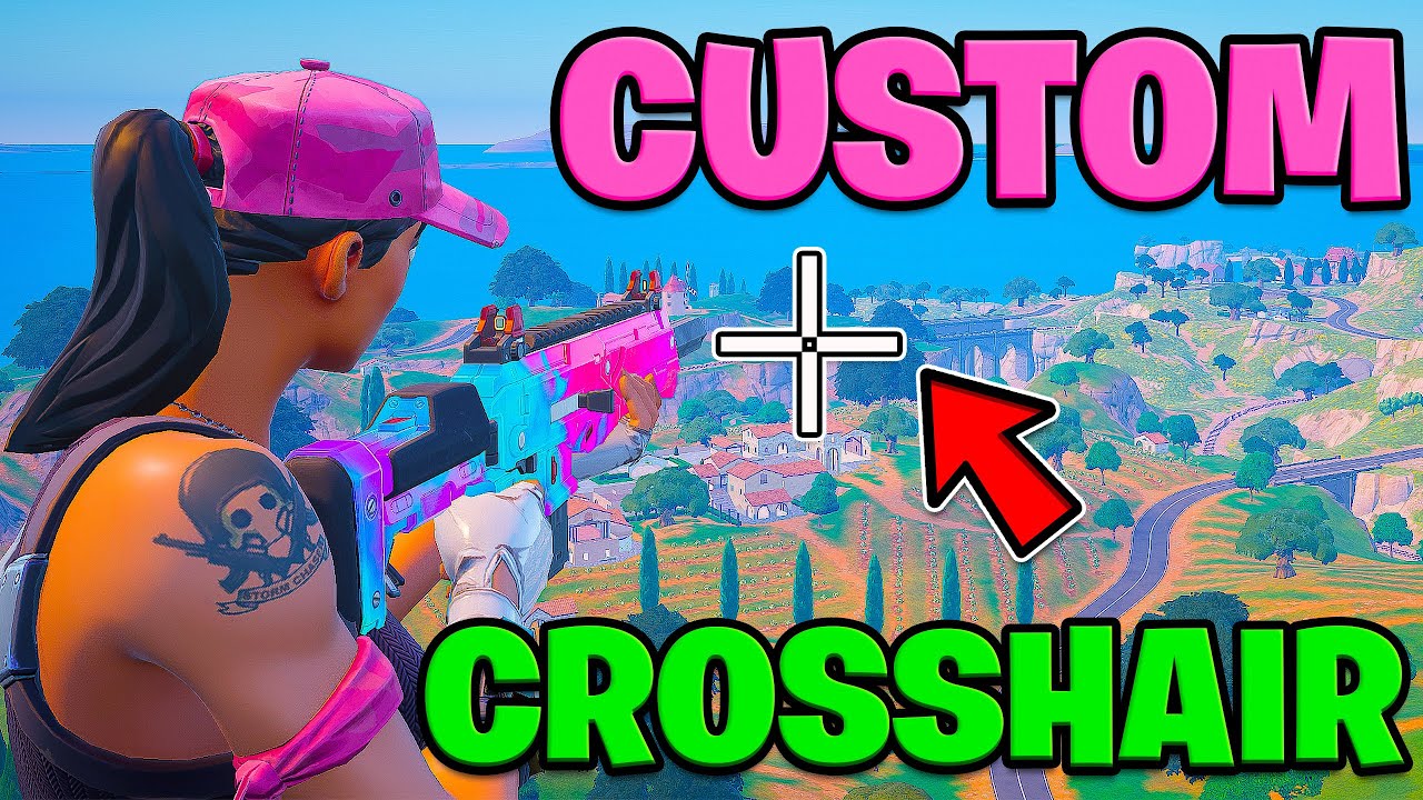 Как получить настраиваемый прицел в Fortnite! 🎯 (Используется профессионалами)