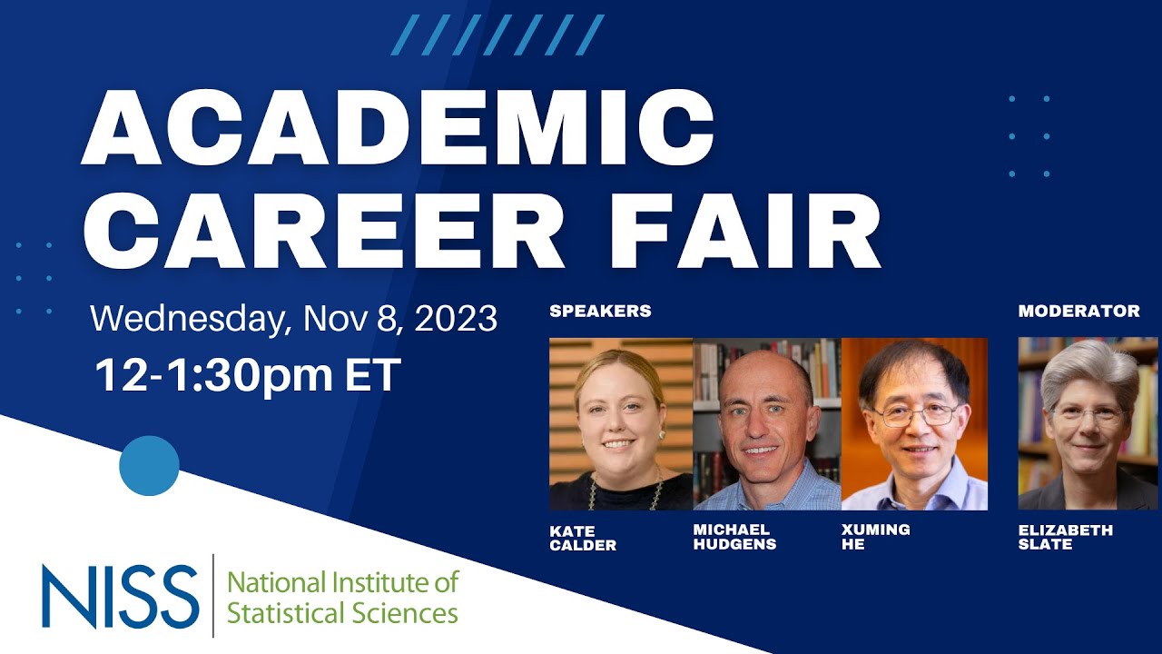 NISS Academic Career Fair Nov 8 2023