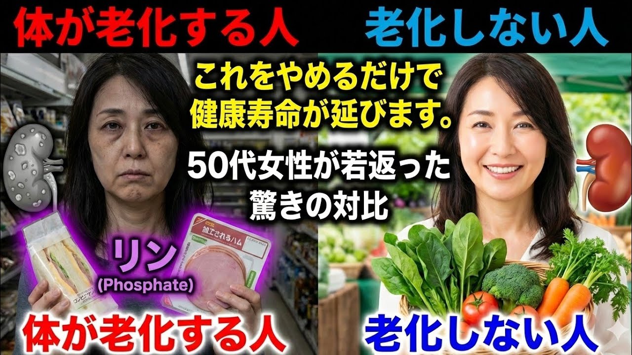 この隠れた毒を避けるだけで健康寿命が伸びます