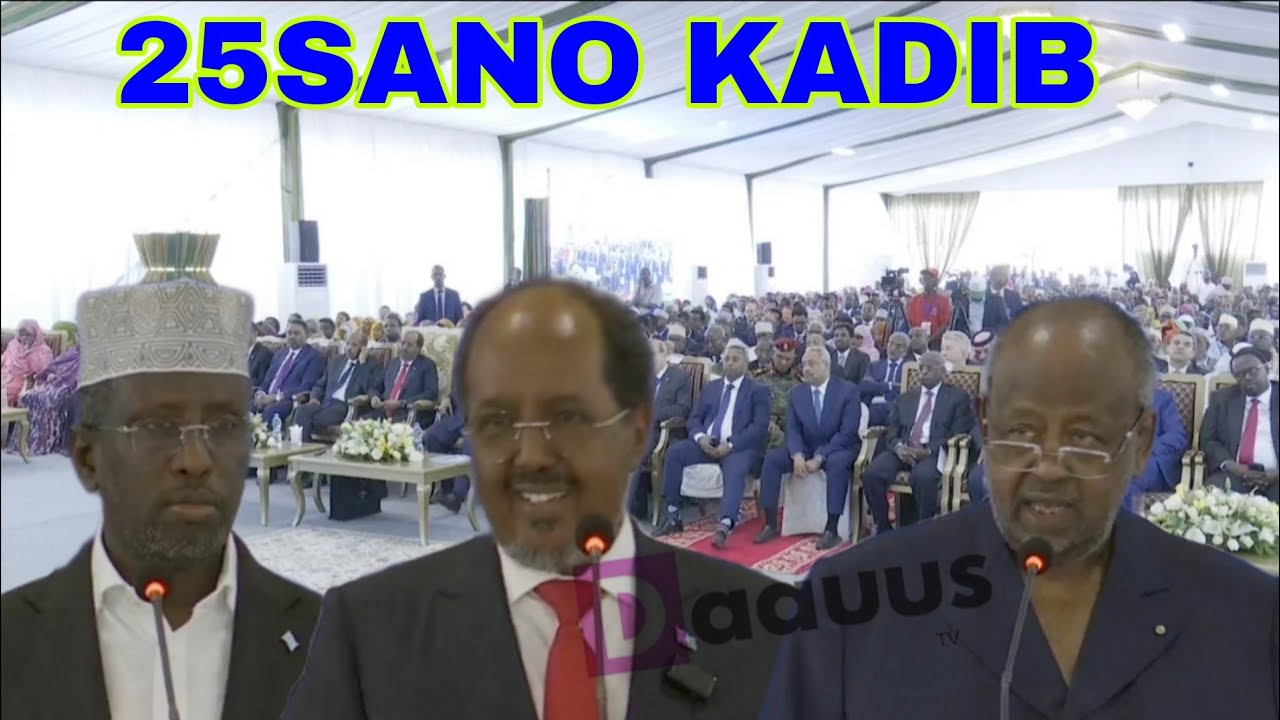 TOOS: Shirkii Carta Khudbadaha MW Xasan Sheekh, Shariif & Ismaacil Cumar Geelle