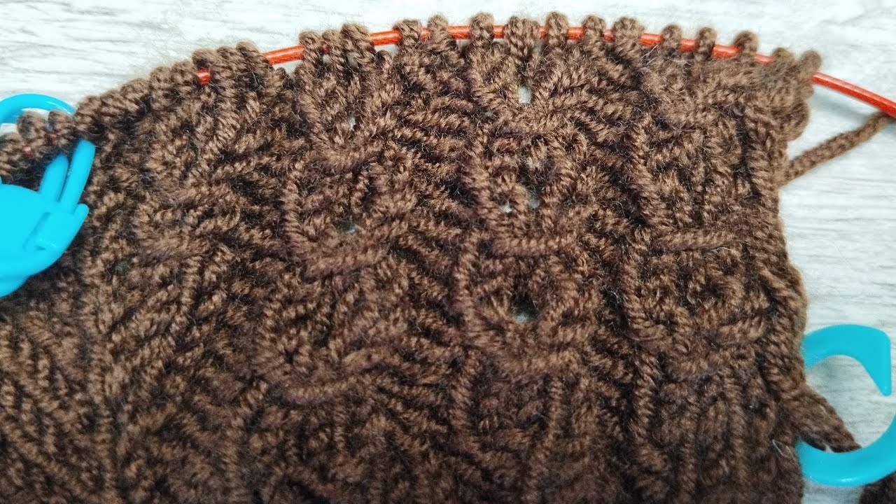 N&aacute;vod na jednoduch&yacute; pleten&yacute; vzor🧶|vzor pro pleten&iacute;|