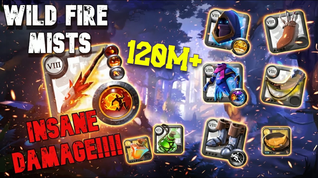 Посох Wildfire — лучший выбор в Mist | Albion Online | Wildfire | 120M | #36