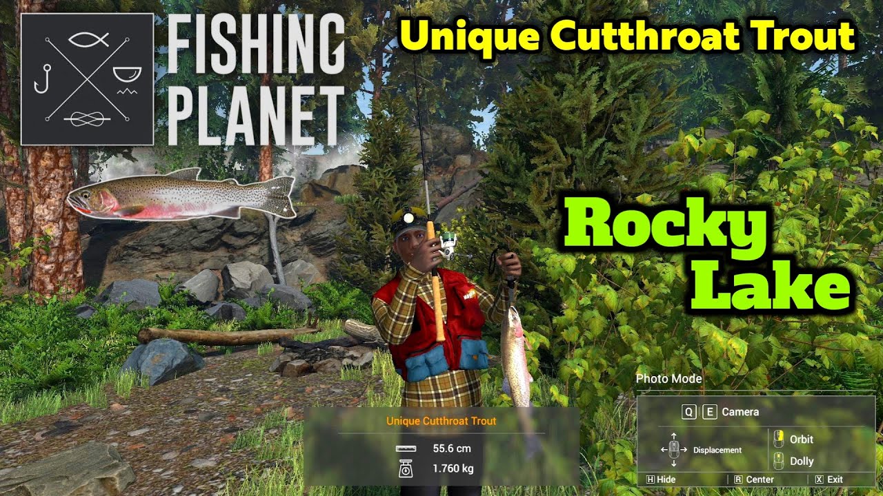 Unique Cutthroat Trout Rocky Lake - Fishing Planet