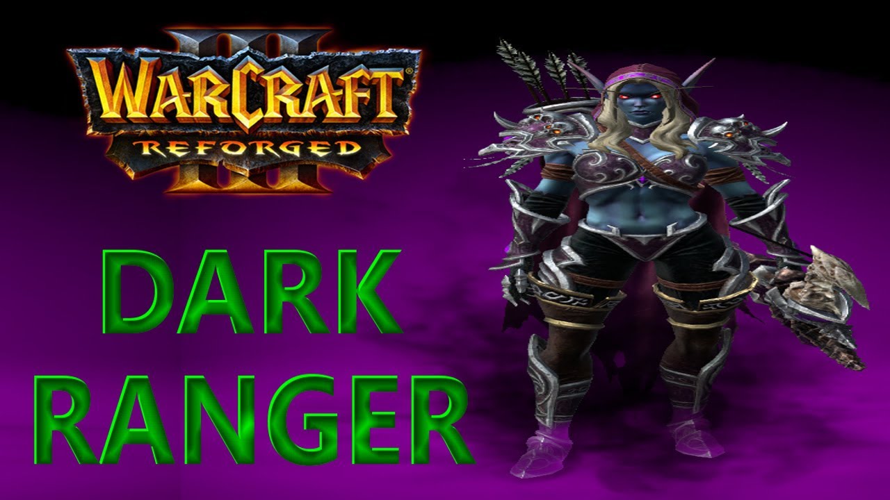 Dark Ranger -  Undead (4v4) WC3 Random Team Game [Deutsch/German] WC3 Reforged | Full Gameplay