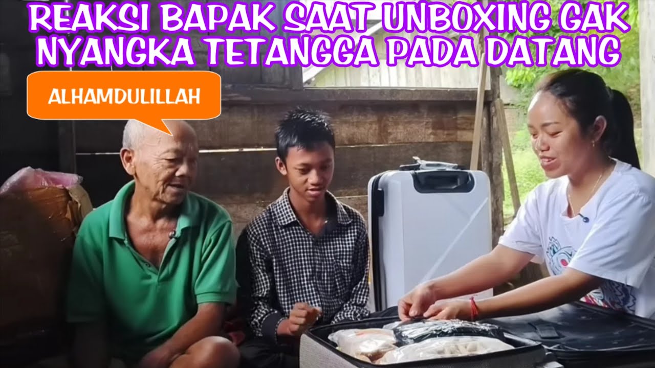 REAKSI BAPAK DAN IRFAN SAAT UNBOXING⁉️ NGAK NYANGKA KEDATANGAN SAUDARA SEMUA