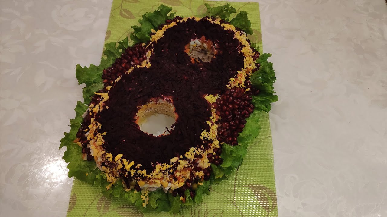 8 Mart Salatı necə hazırlanır ? | 8 Mart Bayramı| Azərbaycan mətbəxi 2020