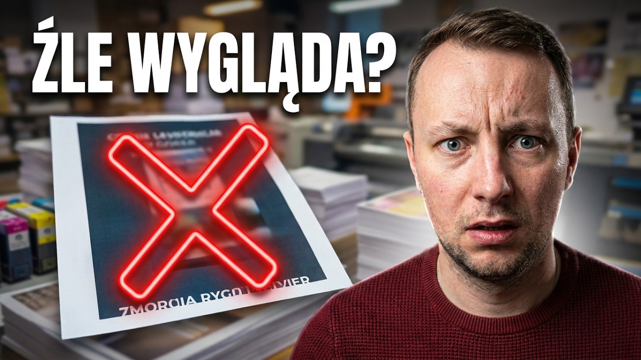 Dlaczego Twoja ulotka z Canvy wygląda ŹLE po wydrukowaniu?