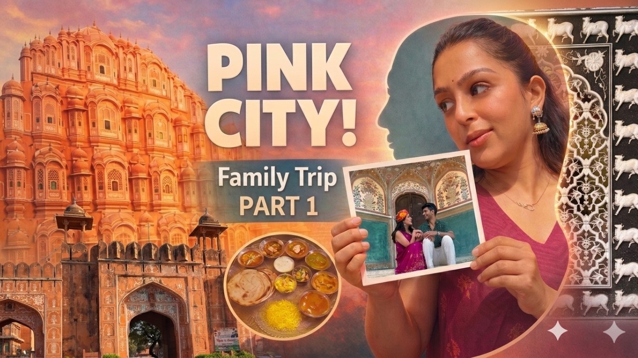 Trying Royal Rajasthani Saapadu  | Jaipur fun vlog  | Tamil Vlog | Agam by Smruthi