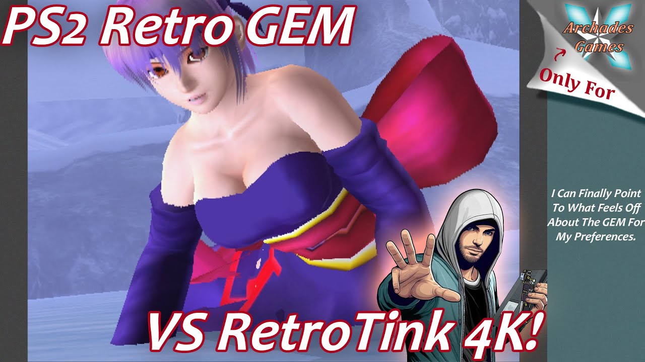 PS2 Retro GEM HDMI Vs RetroTink 4K Component - 12 Game Showcase!