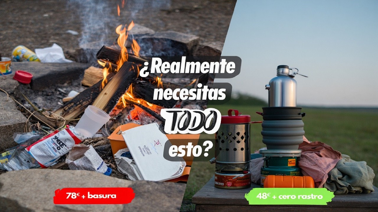 Camping Sostenible con 50€ | Todo lo que Necesitas