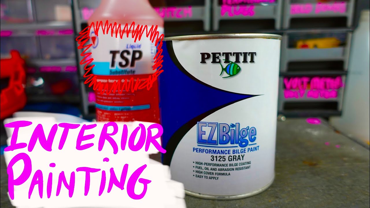 Sailboat Interior Painting Easy Prep Tips❗️