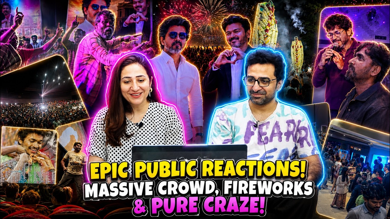 Pakistani Reacts to 🔥Thalapathy Public in Cinema | Vijay | Jana Nayagan Movie
