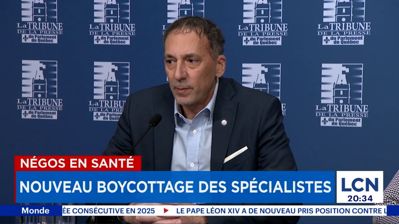 Conflit de travail: nouveau boycottage des médecins spécialistes