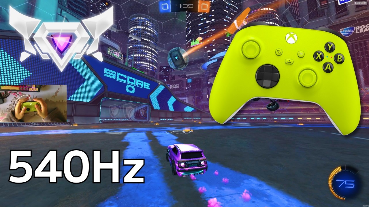 XBOX Series S ASMR 😴 Rocket League Ranked 🏆 Satisfying 360 FPS 4K