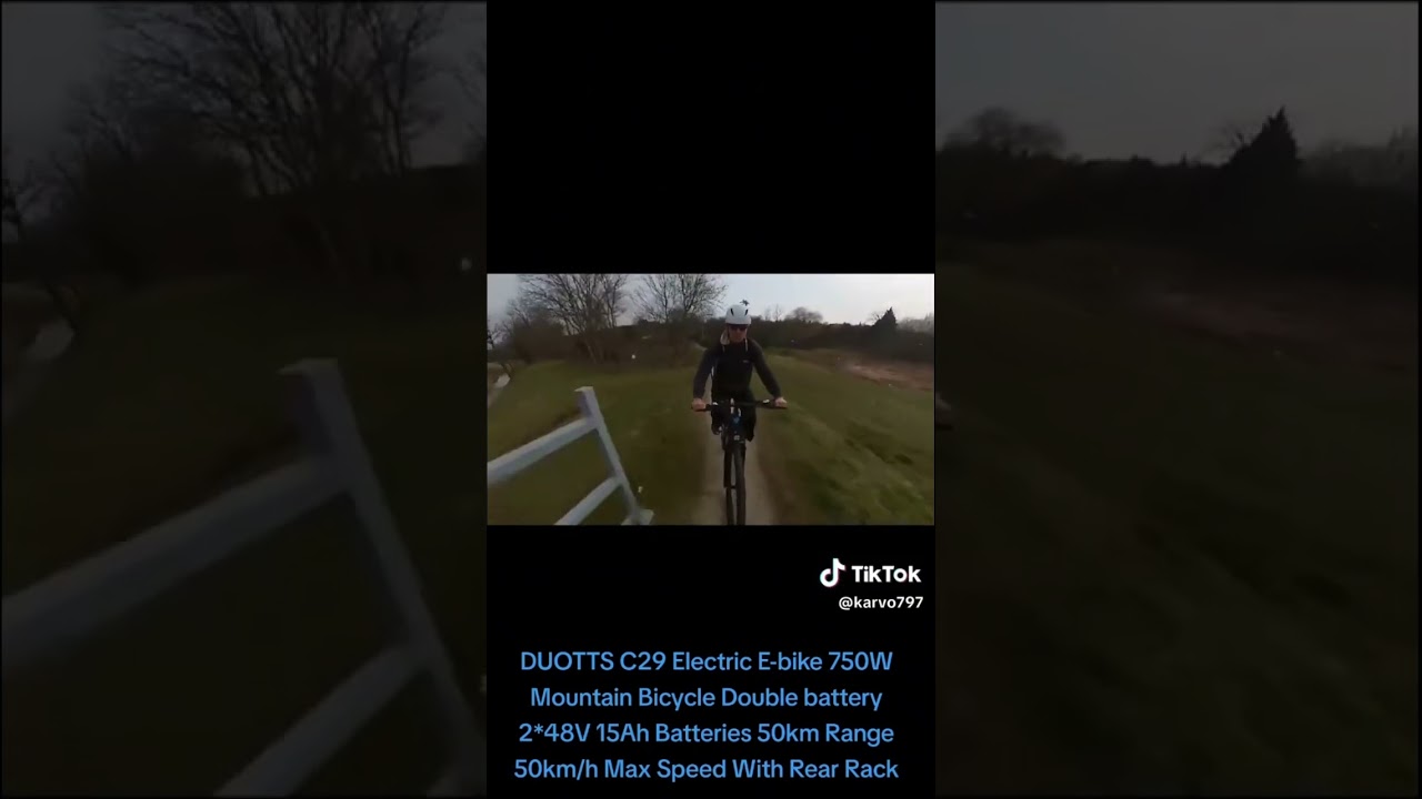 🚴🏻&zwj;♂️ DUOTTS C29 750W 29