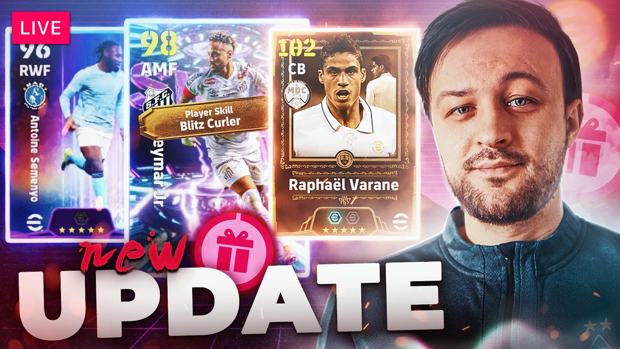 LIVE 🚨 BLITZ NEYMAR 🐴 NEW VARANE 🐴 EFOOTBALL MOBILE STREAM