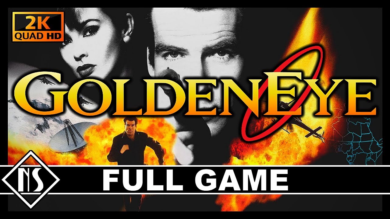 GoldenEye 007 (N64) Agent - Pierce Brosnan |Longplay - Walkthrough - Gameplay| No Commentary