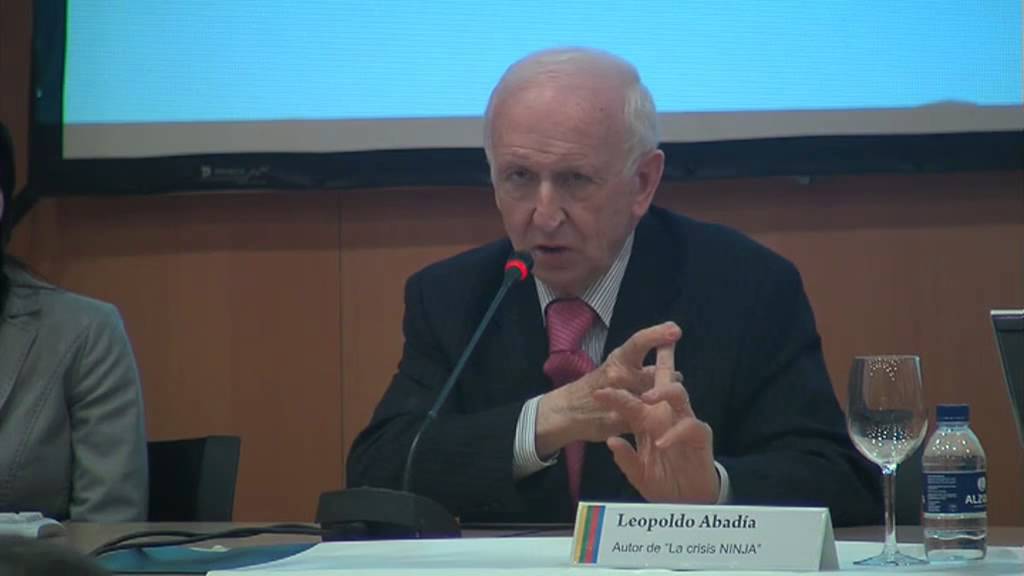 Conferencia de Leopoldo Abadía, autor de La Crisis NINJA, con Institución Futuro
