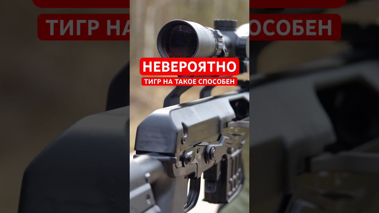 Меньше минуты. Как стреляет ТИГР этим патроном.