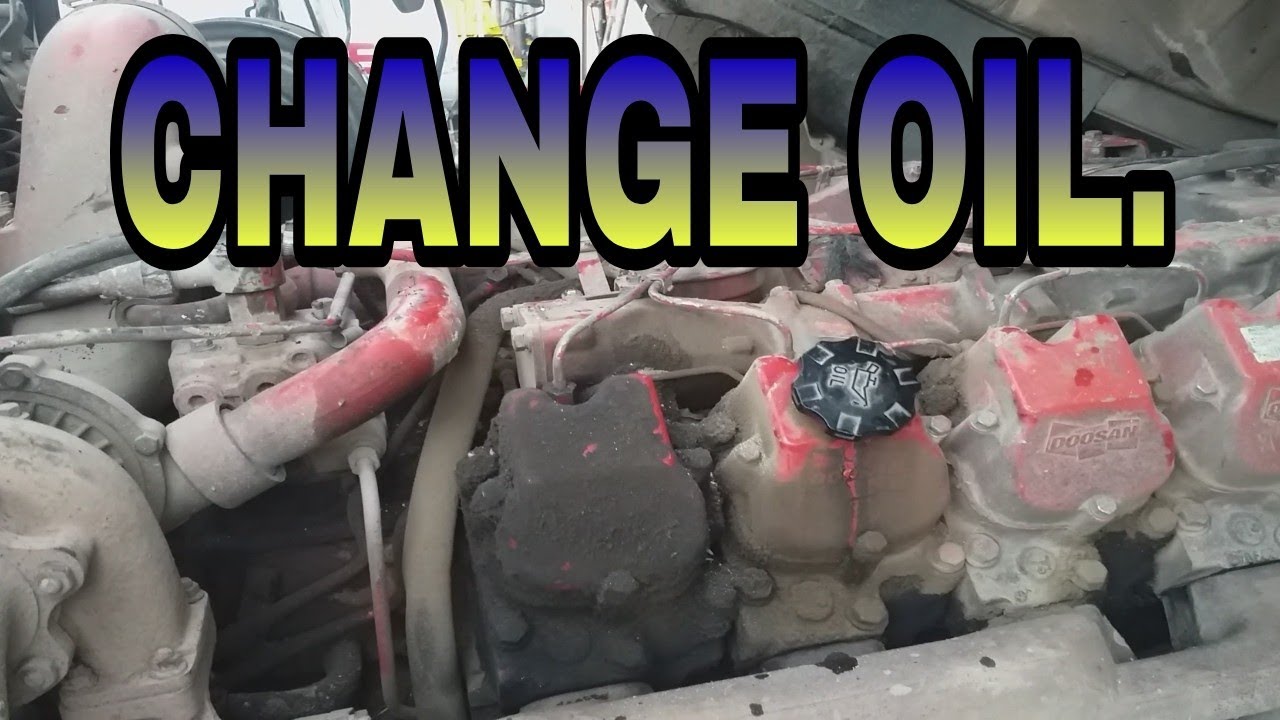 CHANGE OIL ENGINE. DAEWOO.