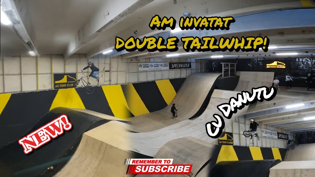 Am învățat DOUBLE TAILWHIP cu Dănuțu! Action Cloud Brașov!