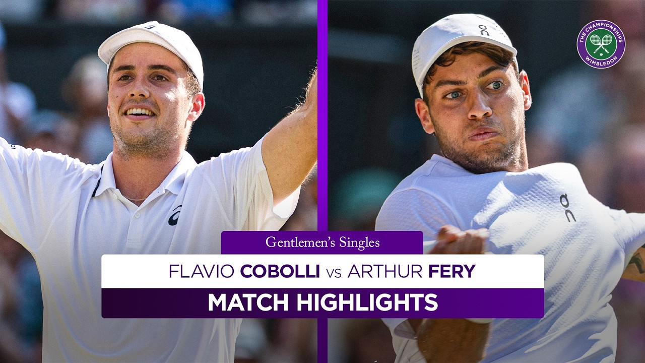 The wildcard DREAM continues 💭 | Flavio Cobolli vs Arthur Fery | Highlights | Wimbledon 2026