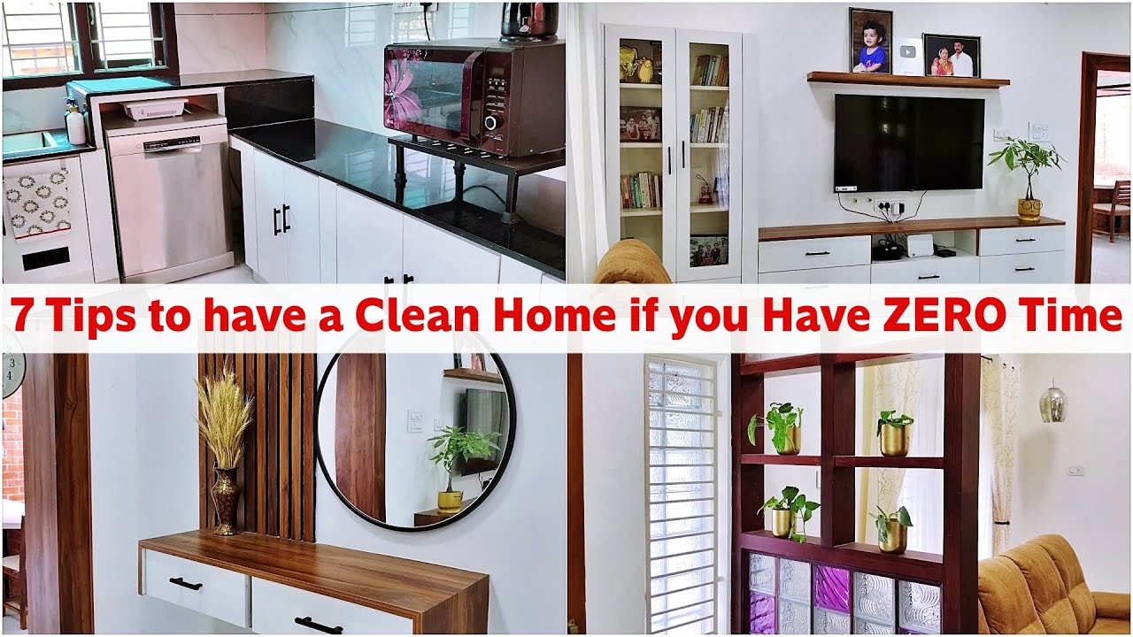 7 Tips to have a Clean Home if you have Zero Time to Clean | 10 Things I decluttered this Week