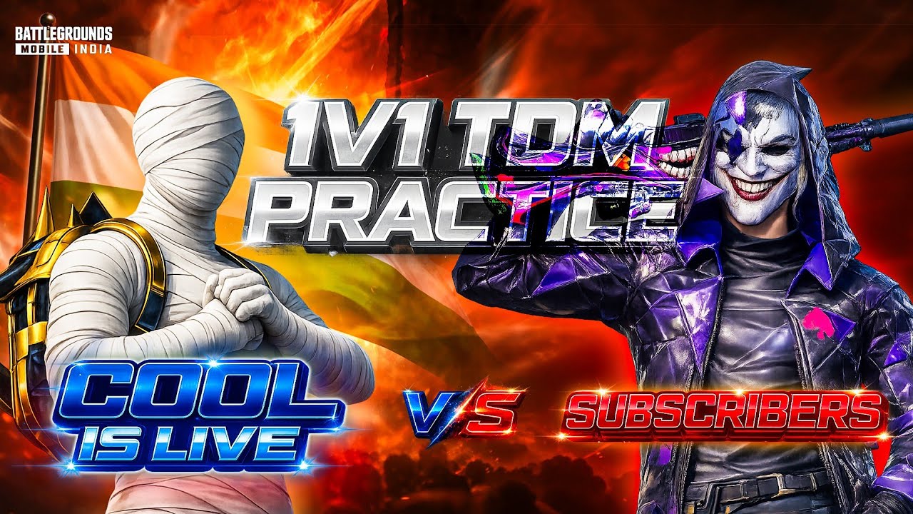 1vs1 M4 TDM Practice With Subscribers ❤️ | bgmitamil #bgmilive #tdm #1v1tdm #practice #challenge